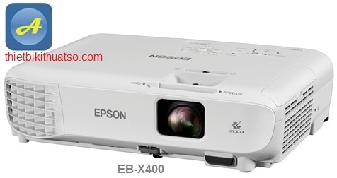 Mặt trước của máy chiếu Epson EB-x400